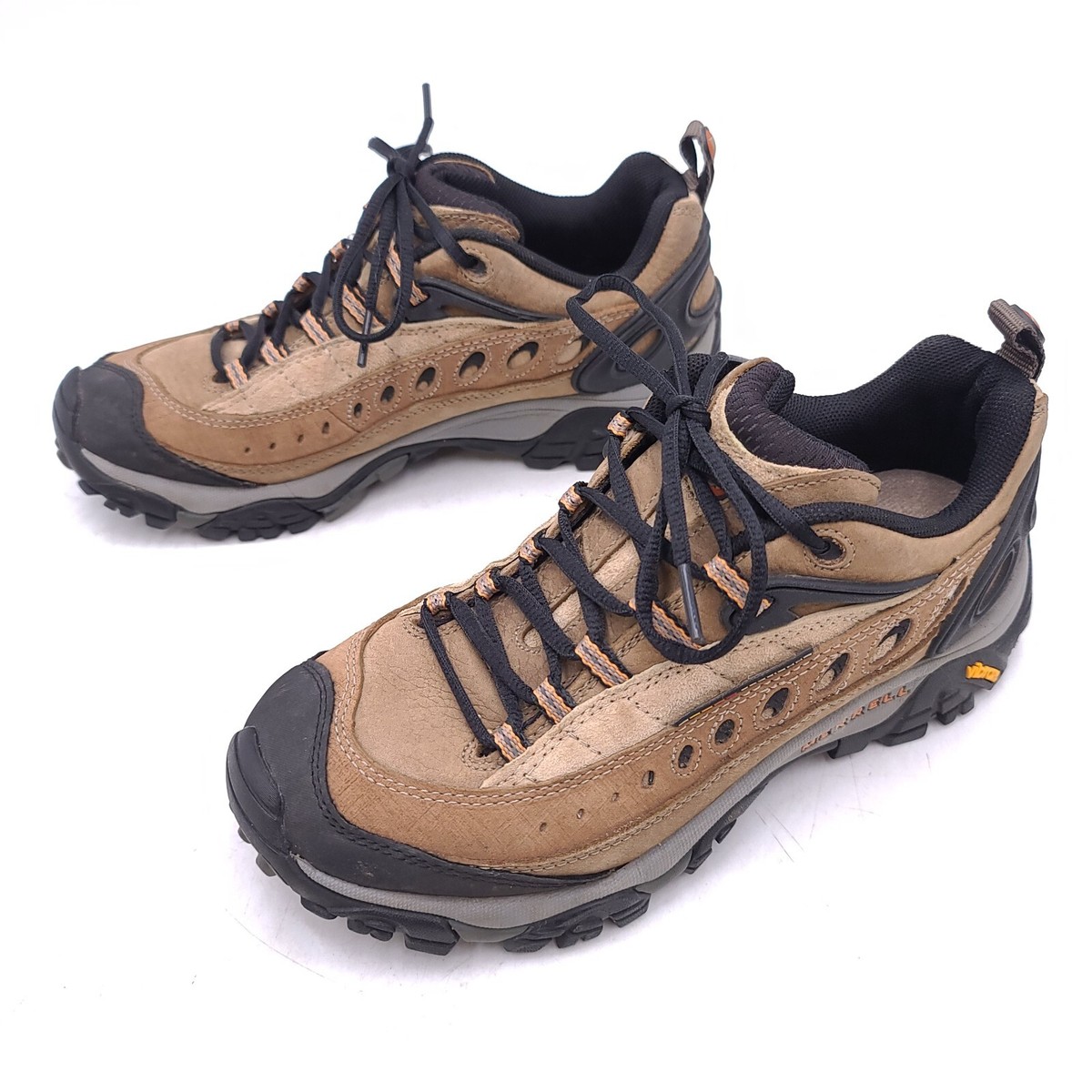 Merrell Pulse II Mid Smoke Womens Size Trail Hiking Lace Up Boots