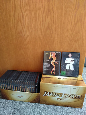  James Bond 007 Collector's Ultimate DVD Box 18 Filme + Bond Special + Spectre