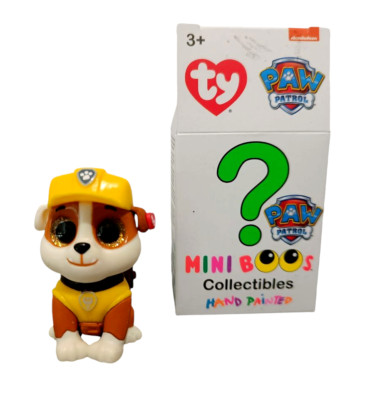 TY Mini Boos Paw Patrol Rubble Mini Figur Sammelfigur Collectables