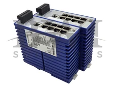 NEW Belden Hirschmann RSB20-0800T1T1SAABHH 8Port ENet Rail Switch RSB20 Lot of 2