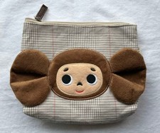 Cheburashka Plush Face Pouch