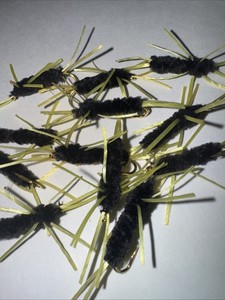 Black Yellow Leg Stone Fly 