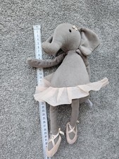 Jellycat Darcey Dancing Elephant Plush Soft Toy Tutu Ballerina Darcy, Small
