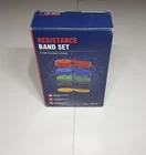 WSAKOUE Resistance Band Set 4 Resistance Band Stretching Strap NEW IN BOX
