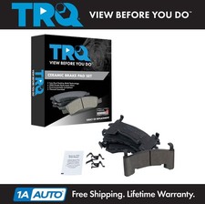 TRQ Ceramic Brake Pad Kit for Buick Cadillac Chevy GMC Oldsmobile Pontiac