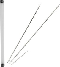Professional Upholstery Needle Set, 10"/12" Long Hand Needles, Craft Storage