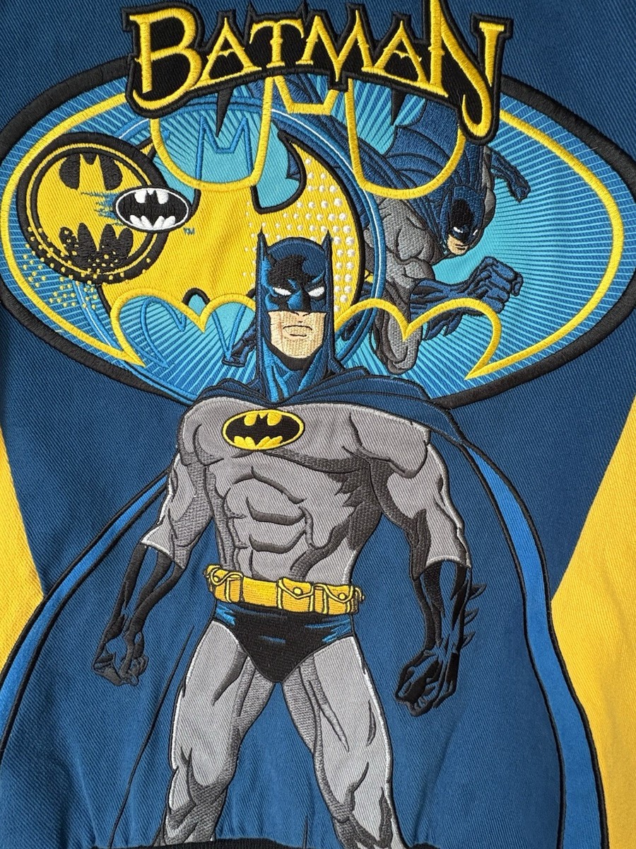 Batman JH Design Jeff Hamilton DC コミック JH DESIGN Batman DC Comics Youth Boys Racing Jacket XL 11-12 | eBay
