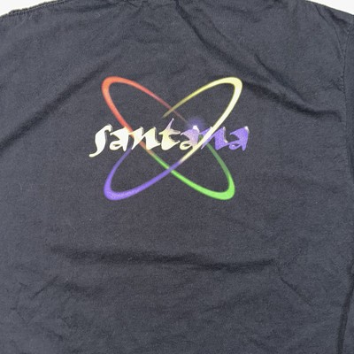 Vintage 90's Santana River Of Colors US Tour Double Sided T-Shirt