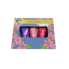 Burt's Bees Hand Cream Lotion x3- 1oz Tubes Trio Botanical Gift Set NEW