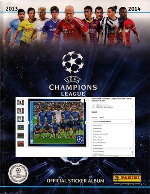 Panini UEFA Champions League 2013-2014 · Album Sticker 418-629