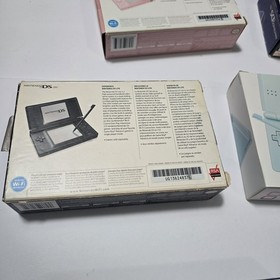 Nintendo DS Lite Console Box And Instructions LOT OF 7 BOX ONLY Black Blue Pink