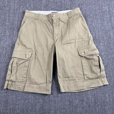 Polo Ralph Lauren Boy  s Cargo Shorts Size 18 Olive Khaki Cotton Utility