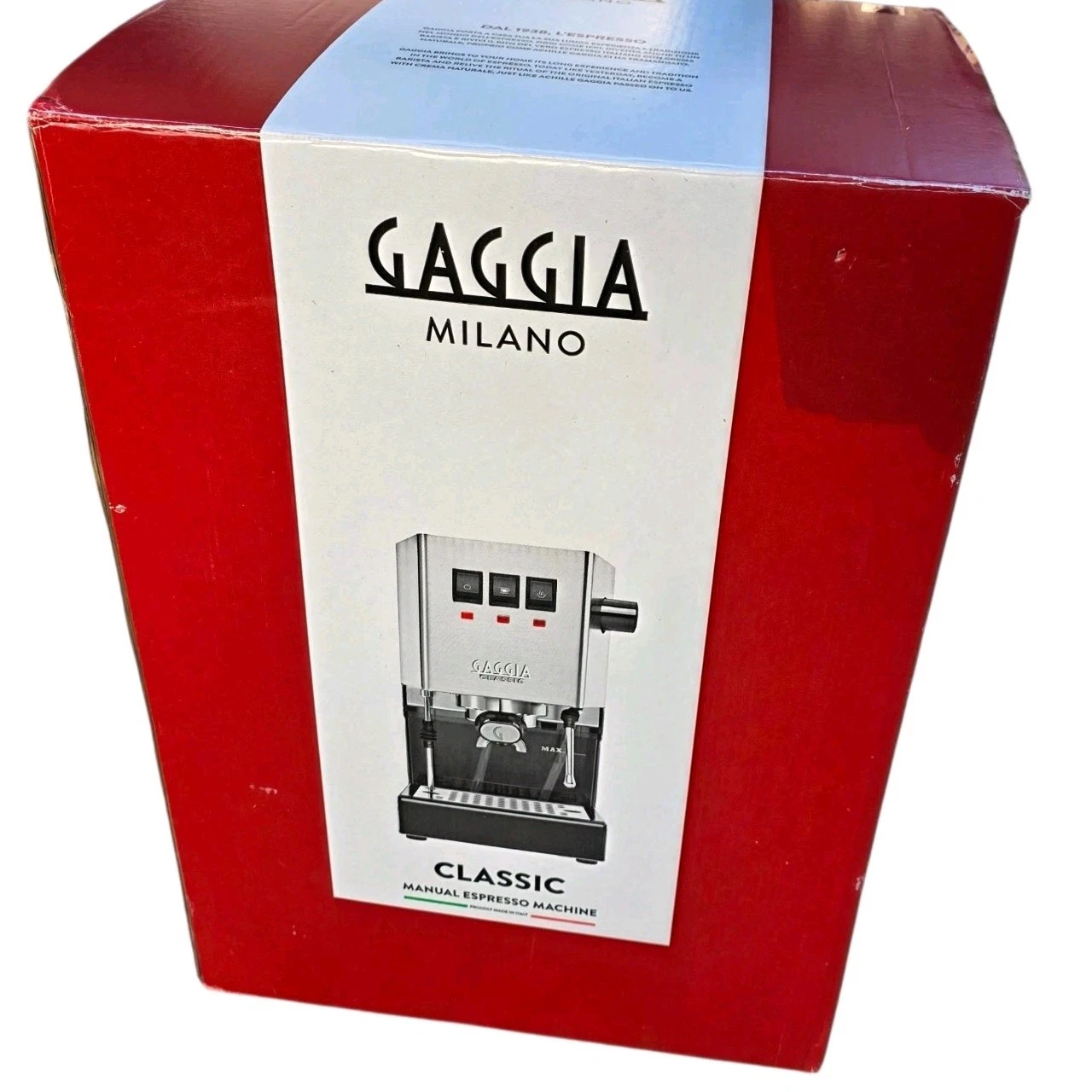 ​Gaggia Classic Pro Espresso Machine Brushed Stainless Steel - RI9380/46 Tested
Opens in a new windo