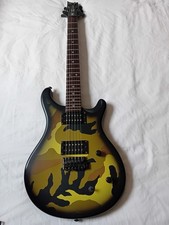 PRS SE Standard Camo electric guitar with whammy bar