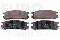 Eurobrake Bremsbelagsatz, Scheibenbremse Hinterachse FüR Subaru