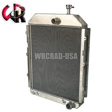 Aluminum Radiator W/oil Cooler Fits Ford 8700 9700 Tractor # D5nn8005p D5nn8005s