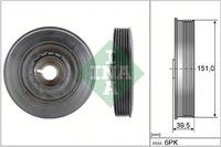 Riemenscheibe Kurbelwelle Schaeffler INA 544 0090 10 FüR Citan Lada Infiniti K9K