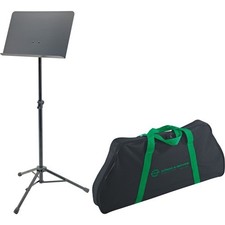 K&M 11960 Orchester Notenpult schwarz + Tragetasche | Neu