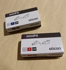 Oticon miniFit 3 Length 100 dB Hearing Aid Speakers R  L