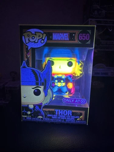 Funko Pop Marvel Thor (Black Light) Target Exclusive #650