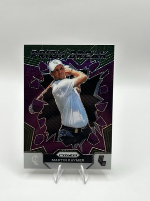Martin Kaymer 2024 Panini Prizm LIV Golf #7 Prizm Break Purple Pulsar
