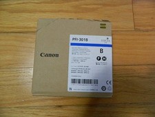 2017 GENUINE Canon PFI-301B Blue Ink Tank IPF9000 IPF8000 1493B001AA IPF8100 NEW