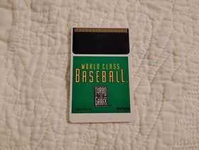 World Class Baseball Complete TurboGrafx-16