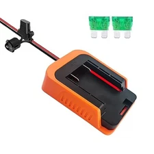 Power Wheels Adapter Battery Adapter for Black&Decker 36V-40V Lithium Battery