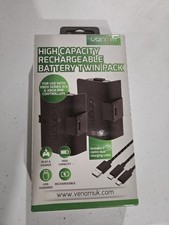 Venom High Capacity 1100mAh Rechargeable Battery Twin Pack - Black Xbox X/S 