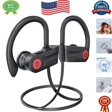 Lightweight Bluetooth Earbuds: Noise Isolation  16-Hour Playtime for Fitness