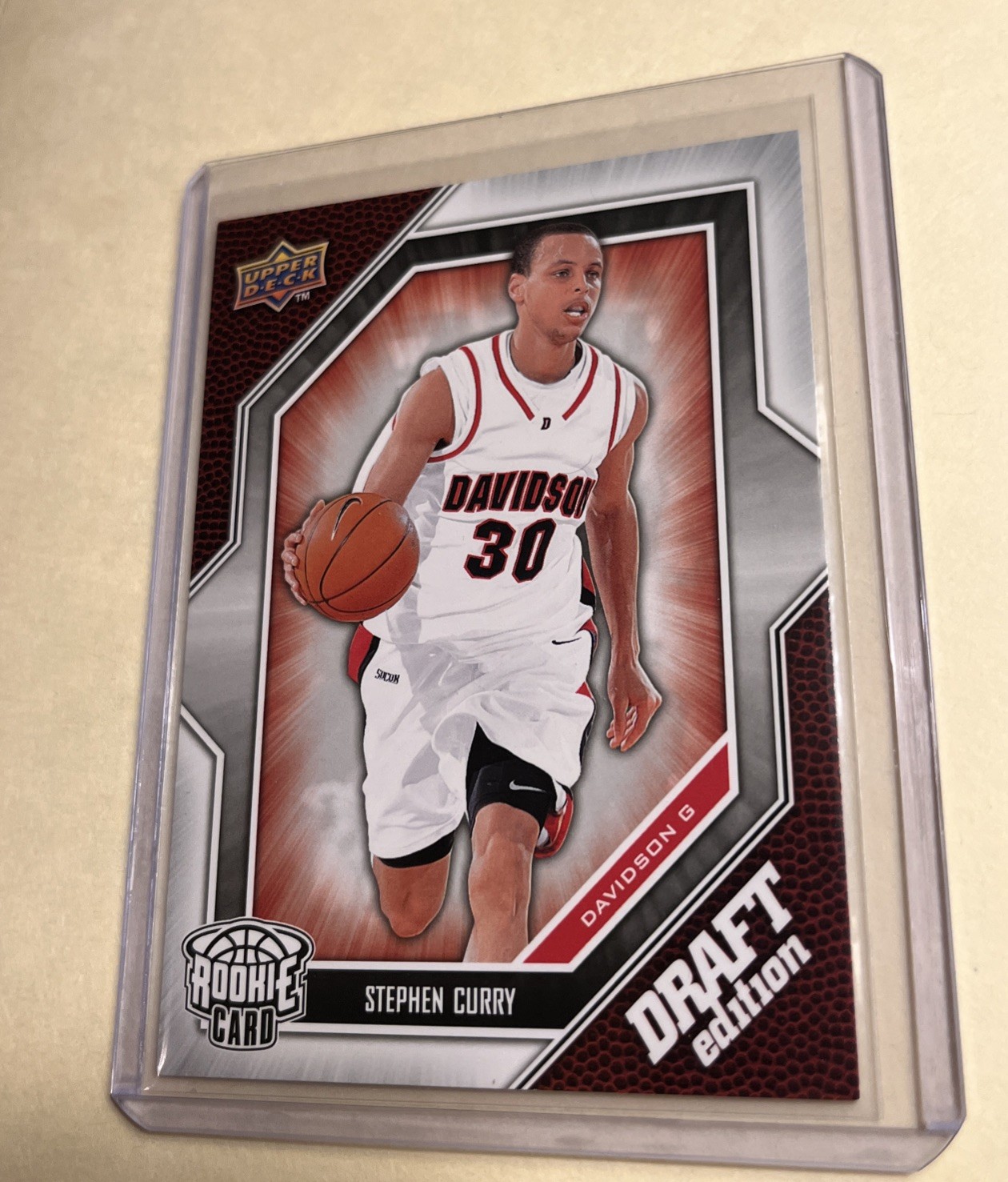 2009-10 Upper Deck Draft Edition #34 Stephen Curry Davidson Rookie RC SP JA