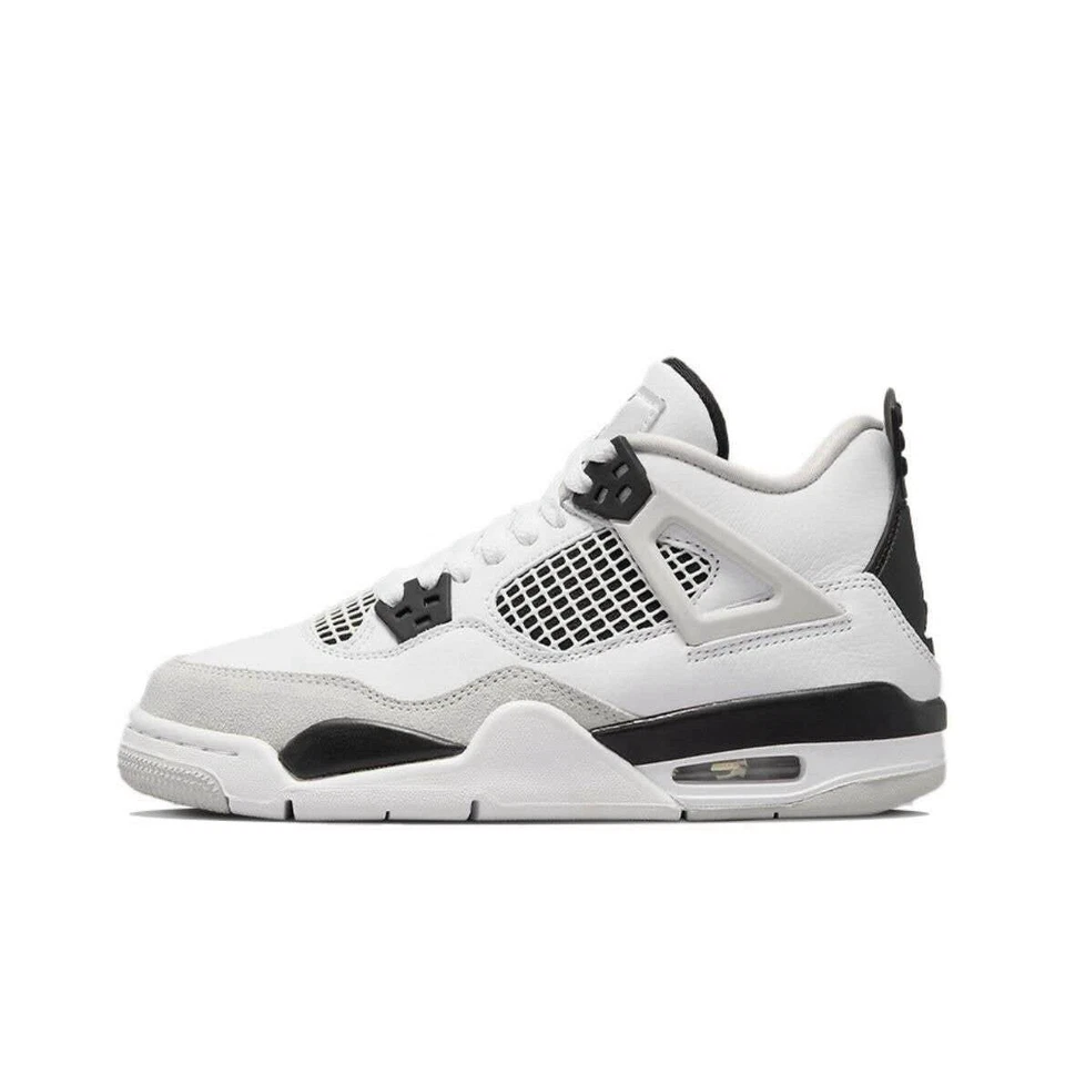 scarpe A-J-4 Retro Military Black Taglia EU 36-46 - Immagine 2 di 4