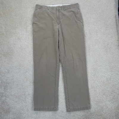 L.L. Bean Cordhose Herren 35x32 Taupe Mid Rise Classic Fit Gerades Bein