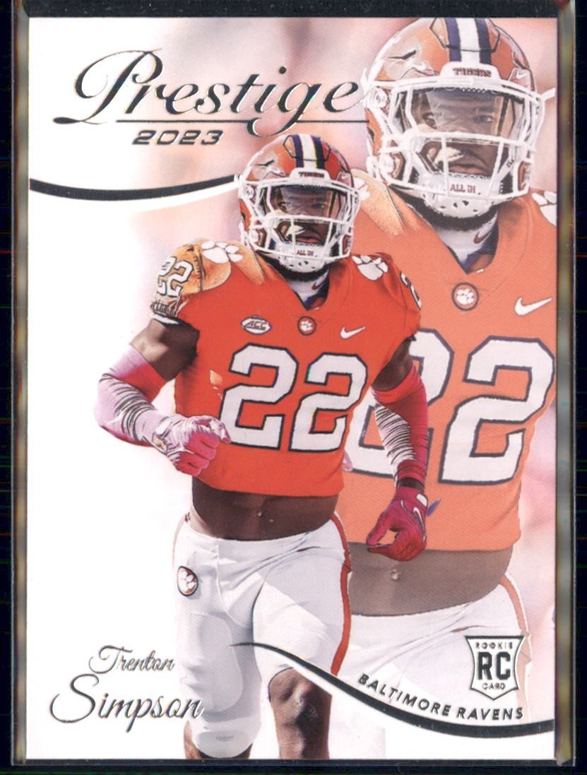 Trenton Simpson Panini Prestige #380 Base