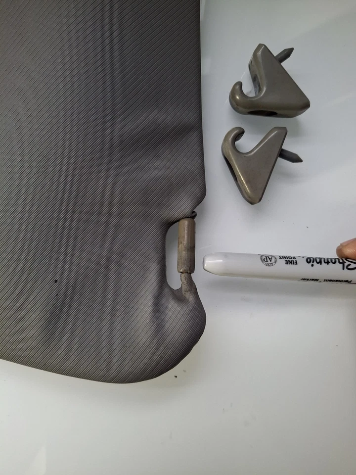 Par de parasol gris izquierdo/derecho Toyota Pickup Truck 84-88/4Runner 4X4 Foto 4 de 4