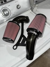 ECS Tuning Kohlefaser Luft-Technik Twin Dual cone intake E90 E60 Z4 N54 BMW