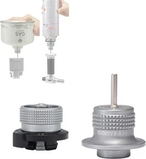 Butane/Isobutane Fill Adapter for Lighters and Torches - Gas Refill Nozzle Tip t