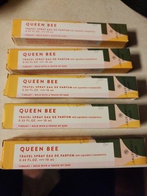 LOT Of 5 Good Chemistry * QUEEN BEE * Travel Spray Eau De Parfum .33 Oz X 5 NIB