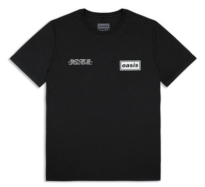 oasis live '25 Tシャツ XL ブラック Official Oasis Live '25 Tour T-Shirt Black with tags | eBay