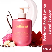 MCaffeine Sweet Escape Perfume Body Lotion 300ML - FREE DELIVERY 7-10 DAYS