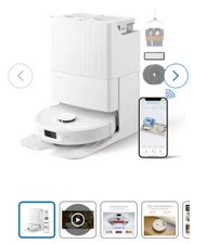 Roborock Qrevo Pro Wi-Fi Connected Robot Vacuum & Mop with FlexiArm Edge Mopping