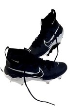 New Nike Alpha Huarache NXT Black/White Baseball Cleats DJ6517-001 size 7