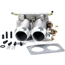 Bbk Twin 56mm Bolt-on Throttle Body Fits 87-96 Ford F Series 302 351 5.0l 5.8l