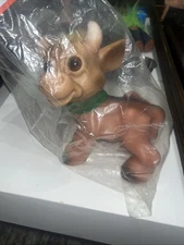 Thomas Dam Vintage 1964 Cow Troll Doll Sealed In Original Package