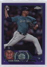 2023 Topps Chrome Update Purple Refractor 221/250 Juan Then #USC107 0mw7