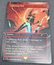 MTG - Marvel's Secret Lair - Storm - Lightning Bolt #1743 Foil