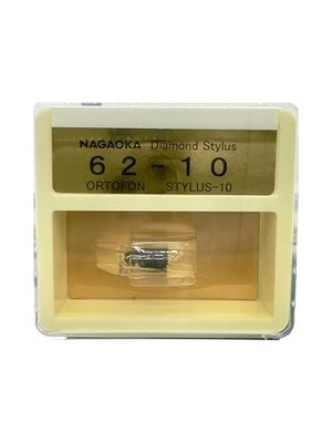 NAGAOKA Replacement needle for records compatible with ORTOFON STYLUS-10 G62-10