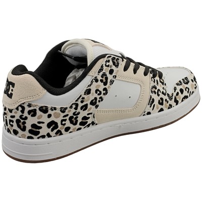 DC Shoes Manteca Lx Womens Skate Trainers in Leopard UK