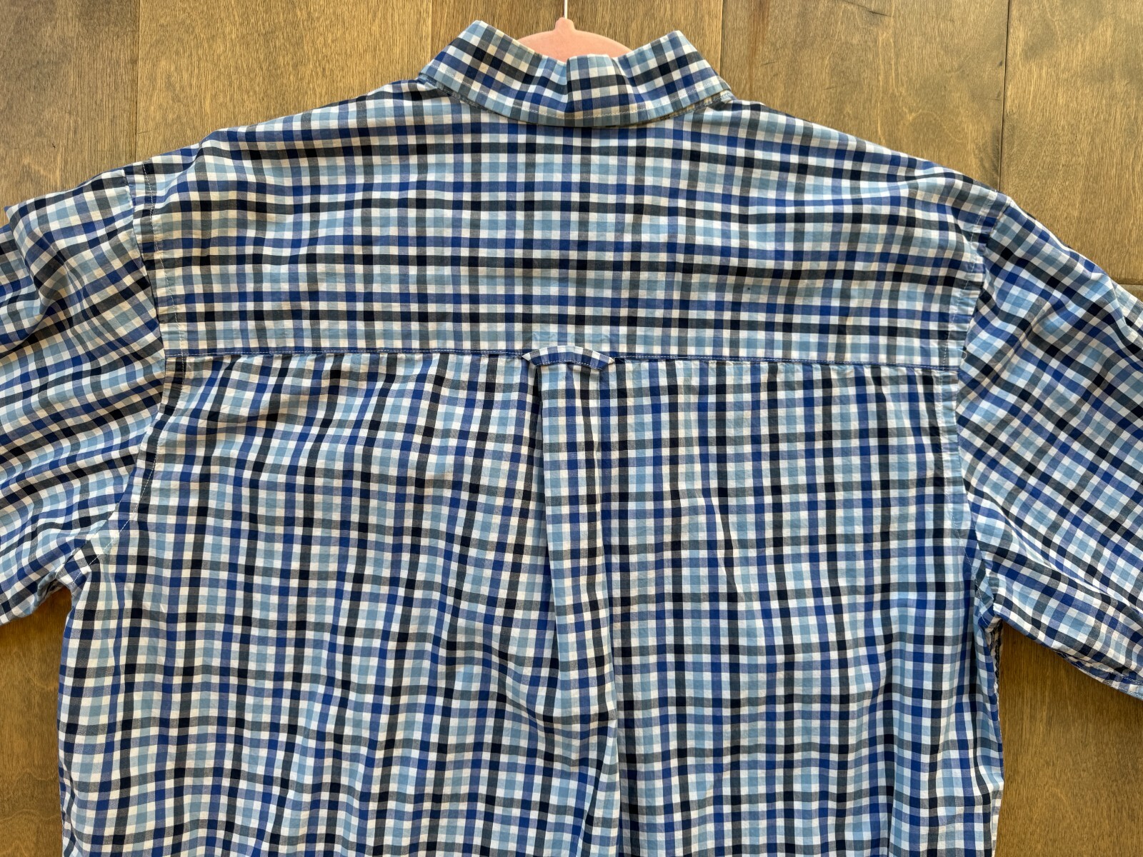 Pendleton Bridgeport Blue Checked Long Sleeve But… - image 12