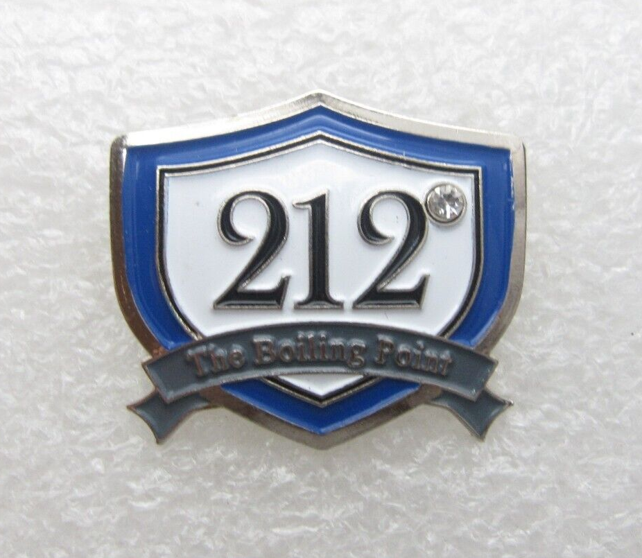 212 Degree The Boiling Point Lapel Pin (C269)
